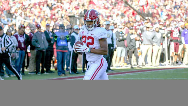 Najee Harris at Mississippi State